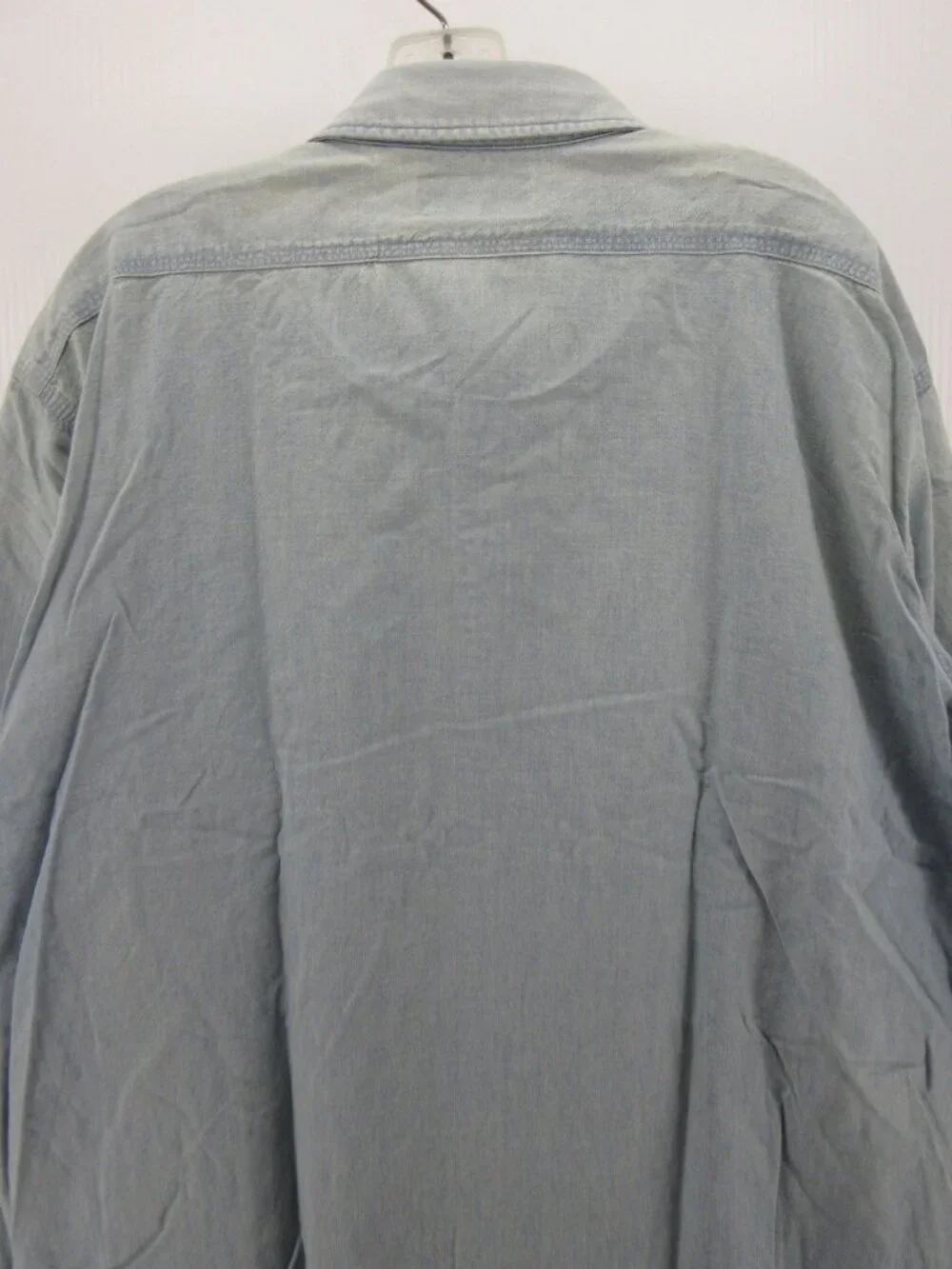Polo Ralph Lauren Shirt 2XB Big Chambray US RL Naval Res Workwear
